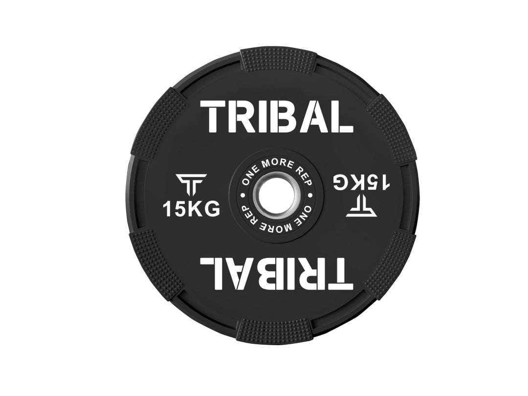 Rubber weight plate 'ONE MORE REP'( PAIRS)